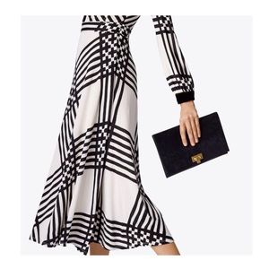 Tory Burch Black Carmen Clutch